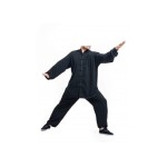 UNIFORME DI KUNG FU-GF-TRAINING NERA