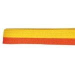 CINTURA-GF-BICOLORE PER ARTI MARZIALI