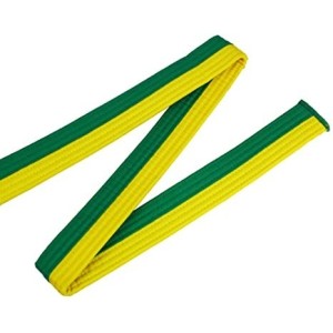 CINTURA-GF-BICOLORE PER ARTI MARZIALI