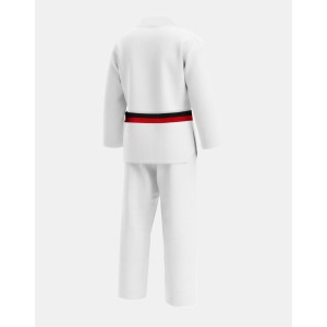 DOBOK MOOTO  SCHOOL UNIFORMS CON RICAMO TAEKWONDO COLOR ITALIA SULLE SPALLE