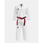DOBOK MOOTO  SCHOOL UNIFORMS CON RICAMO TAEKWONDO COLOR ITALIA SULLE SPALLE
