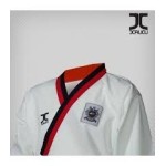 DOBOK-JC-FORME-CLUB DONNAPOOM COLLO ROSSO/NERO OMOLOGATO WT